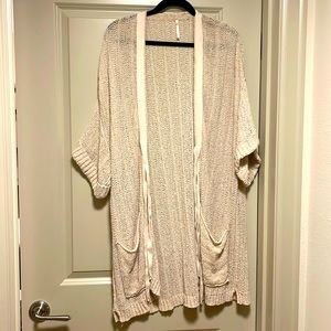 Free People oversized cardigan